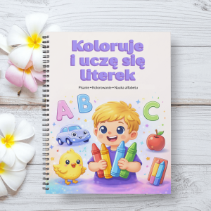 Koloruje i uczę się literek