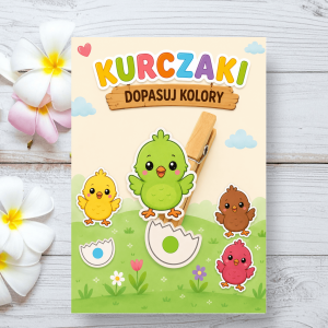 Kurczaki – Dopasuj kolory