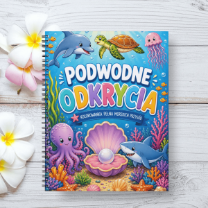 Kolorowanka - Podwodne Odkrycia